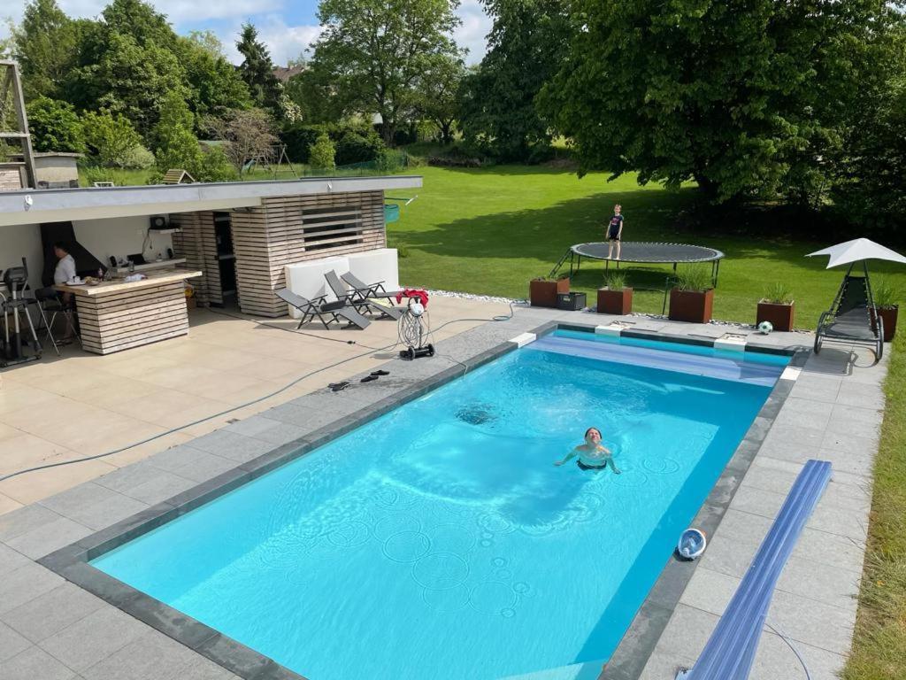 Appartement 5 Personnes Avec Acces Piscine Et Jacuzzi Villers-la-Ville Exterior foto